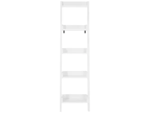 Étagère En échelle 5 Niveaux Blanc MOBILE DUO -Meilleur Meubles Magasin etagere 18759439