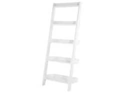 Étagère En échelle 5 Niveaux Blanc MOBILE TRIO -Meilleur Meubles Magasin etagere 18759459