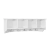 Étagère Murale Porte-manteau Salle De Bain Meuble D’entrée - Blanc ,frg48-l-w -Meilleur Meubles Magasin etagere 19160305