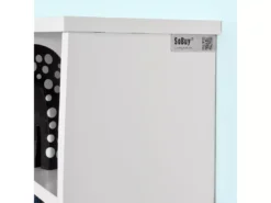 Étagère Murale Porte-manteau Meuble D’entrée Avec 3 Compartiments Et 4 Crochets Blanc, Frg48-w -Meilleur Meubles Magasin etagere 19179263