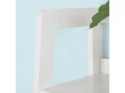Bibliothèque Étagère Style échelle De 4 Niveaux Et 1 Tiroir –Blanc, FRG116-K-W -Meilleur Meubles Magasin etagere 19183351