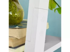 Bibliothèque, Étagère Style échelle, Étagère échelle, 5 étages –Blanc, FRG61-W -Meilleur Meubles Magasin etagere 19312755