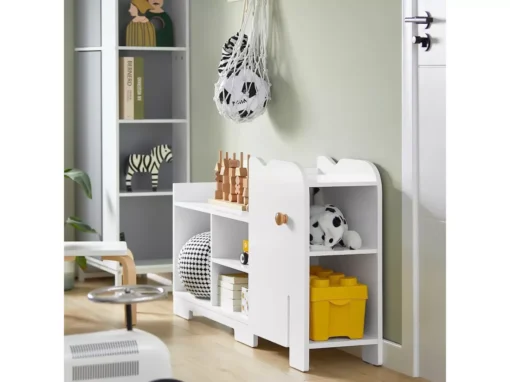 Étagère Pour Enfants Meuble De Rangement Pour Chambre D’Enfant En Forme D'Éléphant, KMB62-W -Meilleur Meubles Magasin etagere 19402209