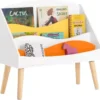Bibliothèque Pour Enfant, Étagère à Livres Avec 4 Compartiments Ouverts , KMB63-W -Meilleur Meubles Magasin etagere 19402227