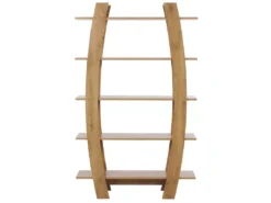 Étagère Bois Clair 5 Niveaux KENER -Meilleur Meubles Magasin etagere 20914189