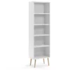 Bibliothèque MALIBO 180 Cm 5 étagères Blanc Mat -Meilleur Meubles Magasin etagere 24152711