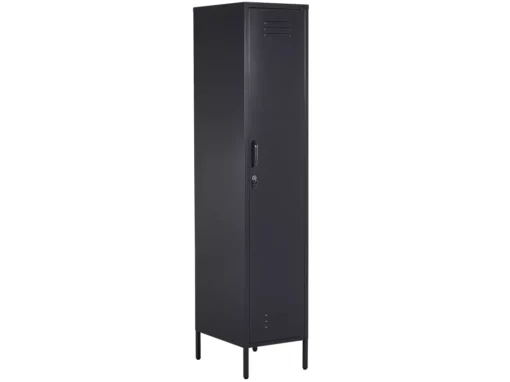 Armoire En Acier Noir FROME -Meilleur Meubles Magasin meuble de rangement 16129263