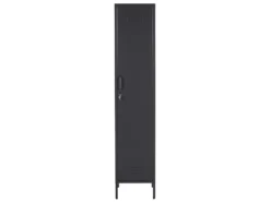Armoire En Acier Noir FROME -Meilleur Meubles Magasin meuble de rangement 16129271