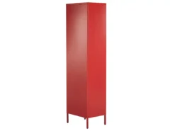 Armoire En Acier Rouge FROME -Meilleur Meubles Magasin meuble de rangement 16129371