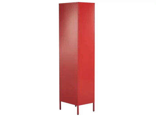 Armoire En Acier Rouge FROME -Meilleur Meubles Magasin meuble de rangement 16129371