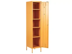 Armoire En Acier Jaune FROME -Meilleur Meubles Magasin meuble de rangement 16129581
