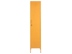Armoire En Acier Jaune FROME -Meilleur Meubles Magasin meuble de rangement 16129585