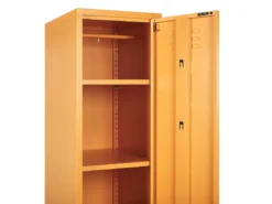 Armoire En Acier Jaune FROME -Meilleur Meubles Magasin meuble de rangement 16129591