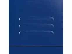 Commode à 3 Tiroirs En Métal Bleu Marine WOSTOK -Meilleur Meubles Magasin meuble de rangement 16547425