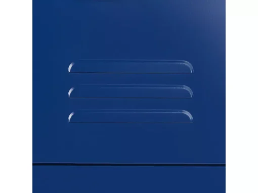 Commode à 3 Tiroirs En Métal Bleu Marine WOSTOK -Meilleur Meubles Magasin meuble de rangement 16547425