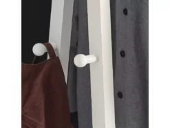 Porte-vêtement En Bois Penderie À Vêtement Porte-manteau Avec Deux Étagères –blanc, Frg59-w 15 Porte-vêtement En Bois Penderie À Vêtement Porte-manteau Avec Deux Étagères –blanc, Frg59-w -Meilleur Meubles Magasin meuble de rangement 19160245