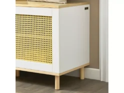 Banc De Rangement, Banc à Chaussures, Meuble D’Entrée, Meuble Bas, Coffre De Rangement, FSR103-WN -Meilleur Meubles Magasin meuble de rangement 19185119