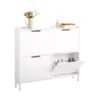 Meuble De Rangement à Chaussures Armoire à Chaussures Commode à Chaussures, FSR100-W -Meilleur Meubles Magasin meuble de rangement 19185127