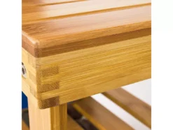 Etagère à Chaussures, Banquette En Bambou Haute De Gamme, Rangement Chaussure, FSR02-K-N -Meilleur Meubles Magasin meuble de rangement 19185193