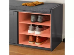 Banc à Chaussures Meuble Chaussures Commode à Chaussures Meuble D’entrée, FSR109-HG -Meilleur Meubles Magasin meuble de rangement 19201361