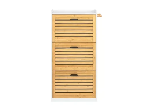 Meuble De Rangement à Chaussures Armoire à Chaussures Meuble D'entrée, FSR108-WN -Meilleur Meubles Magasin meuble de rangement 19201387