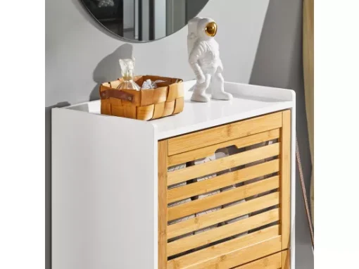Meuble De Rangement à Chaussures Armoire à Chaussures Meuble D'entrée, FSR108-WN -Meilleur Meubles Magasin meuble de rangement 19201397