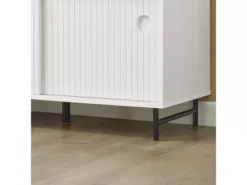 Banc à Chaussures, Banc De Rangement, Meuble Bas Entrée Sur Pieds Avec Coussin Rembourré, FSR116-W -Meilleur Meubles Magasin meuble de rangement 19201669
