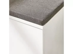 Banc À Chaussures Banc De Rangement Meuble À Chaussures D'entrée Avec Siège Rembourré, FSR117-W -Meilleur Meubles Magasin meuble de rangement 19201707