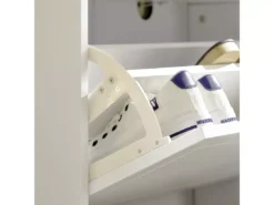 Armoire à Chaussures Meuble De Rangement à Chaussures Commode à Chaussures Avec 1 Porte, FSR114-W -Meilleur Meubles Magasin meuble de rangement 19201725