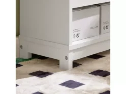 Armoire à Chaussures Meuble De Rangement à Chaussures Commode à Chaussures Avec 1 Porte, FSR114-W -Meilleur Meubles Magasin meuble de rangement 19201733