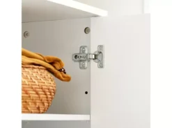 Armoire à Chaussures Meuble De Rangement à Chaussures Commode à Chaussures Avec 1 Porte, FSR114-W -Meilleur Meubles Magasin meuble de rangement 19201735