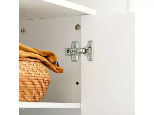 Armoire à Chaussures Meuble De Rangement à Chaussures Commode à Chaussures Avec 1 Porte, FSR114-W -Meilleur Meubles Magasin meuble de rangement 19201735
