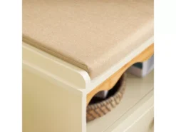 Banc De Rangement, Meuble D'entrée, Banc à Chaussures, Rembourré, 1 Étagère Et 1 Tiroir, FSR123-MI -Meilleur Meubles Magasin meuble de rangement 19202471