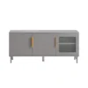 Meuble à Chaussures, Meuble Bas D'Entrée, Meuble TV, Meuble De Rangement Sur Pieds, FSR130-HG -Meilleur Meubles Magasin meuble de rangement 19203069