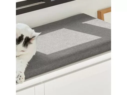 Banc De Rangement Banc À Chaussures Avec 2 Portes Et 3 Bols Meuble Bas Litière Chat, Fsr136-w -Meilleur Meubles Magasin meuble de rangement 19203663