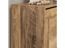 Armoire À Chaussures Commode À Chaussures Avec 2 Abattants Pour Entrée Couloir, Fsr137-f -Meilleur Meubles Magasin meuble de rangement 19203713