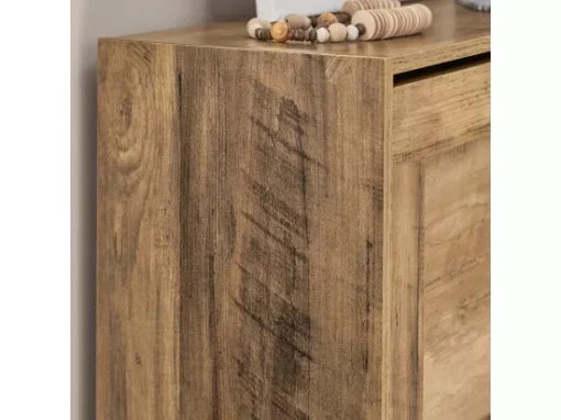 Armoire À Chaussures Commode À Chaussures Avec 2 Abattants Pour Entrée Couloir, Fsr137-f -Meilleur Meubles Magasin meuble de rangement 19203713