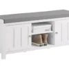 Banc De Rangement Commode à Bottes Chaussures, FSR35-W -Meilleur Meubles Magasin meuble de rangement 19204173