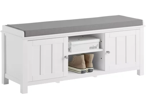 Banc De Rangement Commode à Bottes Chaussures, FSR35-W -Meilleur Meubles Magasin meuble de rangement 19204173