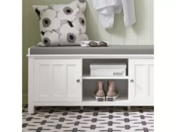 Banc De Rangement Commode à Bottes Chaussures, FSR35-W -Meilleur Meubles Magasin meuble de rangement 19204187