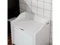 Banc De Rangement Panier À Linge Avec Sac Amovible, Fsr40-w -Meilleur Meubles Magasin meuble de rangement 19204251