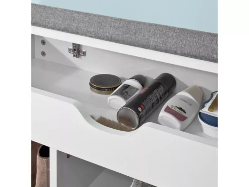 Banc De Rangement à Chaussures Bottes Avec Coussin RembourréMeuble D'Entrée, FSR45-HG -Meilleur Meubles Magasin meuble de rangement 19204307