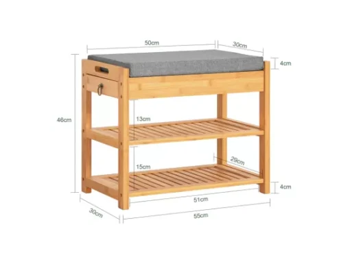 Banc De Rangement Étagère à Chaussures, FSR49-N -Meilleur Meubles Magasin meuble de rangement 19204435
