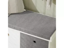 Banc De Rangement Avec Coussin Rembourré Meuble Bas Entrée Commode à Chaussure Banquette, FSR66-HG -Meilleur Meubles Magasin meuble de rangement 19206263