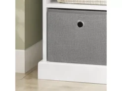 Banc De Rangement Avec Coussin Rembourré 2 Compartiments Et 3 Paniers Meuble Bas Entrée, Fsr67-hg -Meilleur Meubles Magasin meuble de rangement 19206307