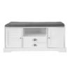 Banc De Rangement À Chaussures Avec Coussin RembourréChaussures Banquette, Fsr71-w -Meilleur Meubles Magasin meuble de rangement 19206311