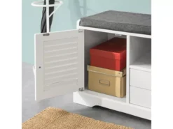 Banc De Rangement À Chaussures Avec Coussin RembourréChaussures Banquette, Fsr71-w -Meilleur Meubles Magasin meuble de rangement 19206317
