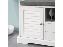 Banc De Rangement À Chaussures Avec Coussin RembourréChaussures Banquette, Fsr71-w -Meilleur Meubles Magasin meuble de rangement 19206321