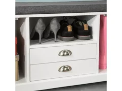 Banc De Rangement À Chaussures Avec Coussin RembourréChaussures Banquette, Fsr71-w -Meilleur Meubles Magasin meuble de rangement 19206325