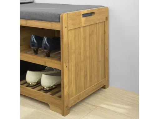 Étagère à Chaussures Avec Tiroir, Banquette Siège Pour Chausser, FSR75-N -Meilleur Meubles Magasin meuble de rangement 19206337